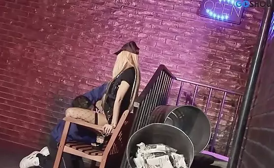 Woman Gets Fucked Hard by Cops on Bench