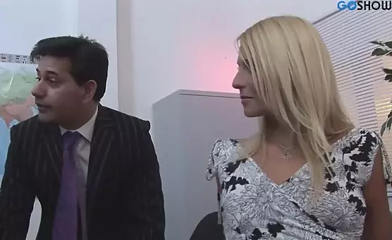 Office Orgy Slutty Bitches and CockHungry Dudes Fucking Each Other